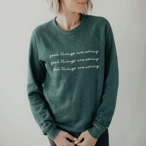 Sweatshirt for Women Mental Health Dear Person Hoodie Shirt Inspirational NWOT M
